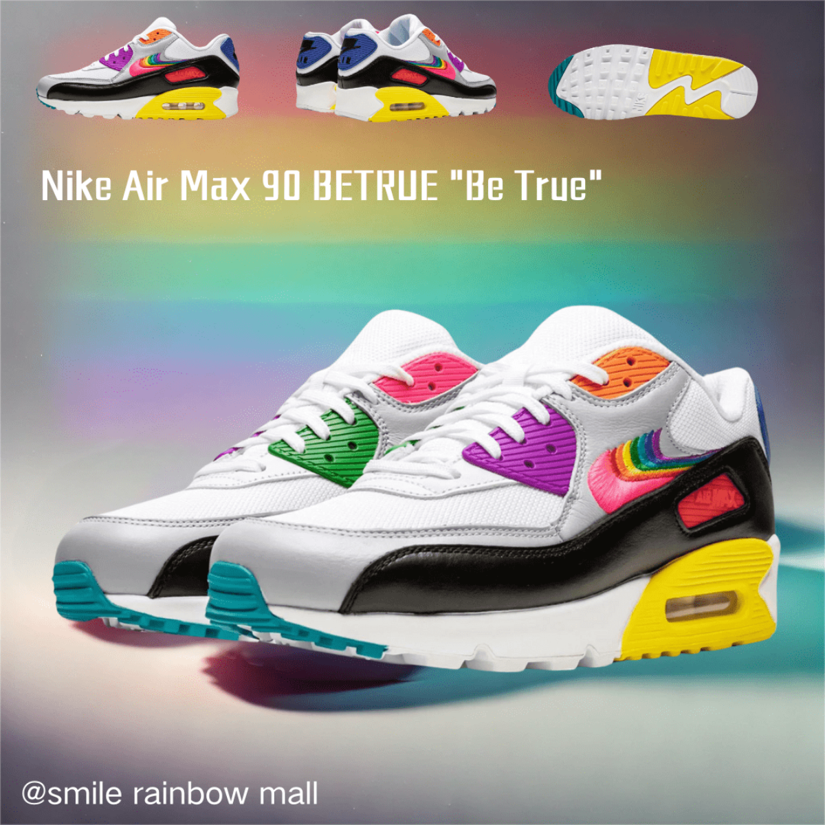 Celebrate PRIDE with Nike Air Max 90 BETRUE