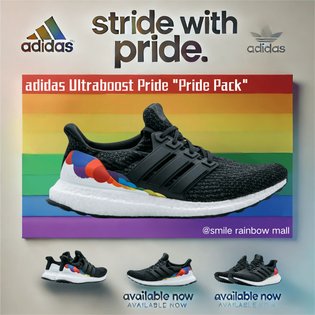 Adidas shops pride pack 2018